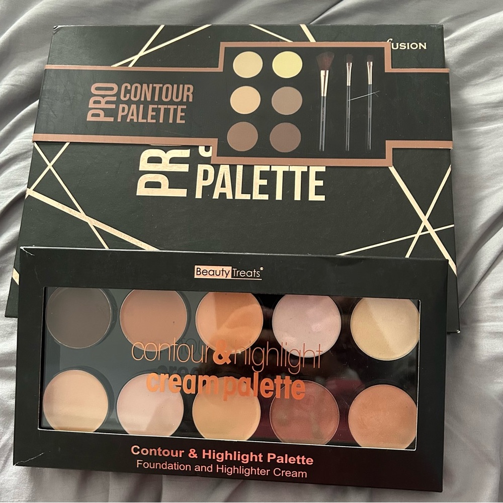 Contour & Highlight Cream Palette - Multi-Color